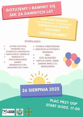 Festyn Rodzinny Dzień Dziabki w Grzymiszewie