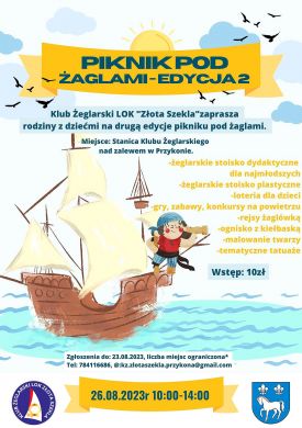 Piknik pod żaglami w Przykonie