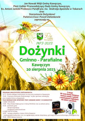 Dożynki Gminno-Parafialne w gminie Kawęczyn