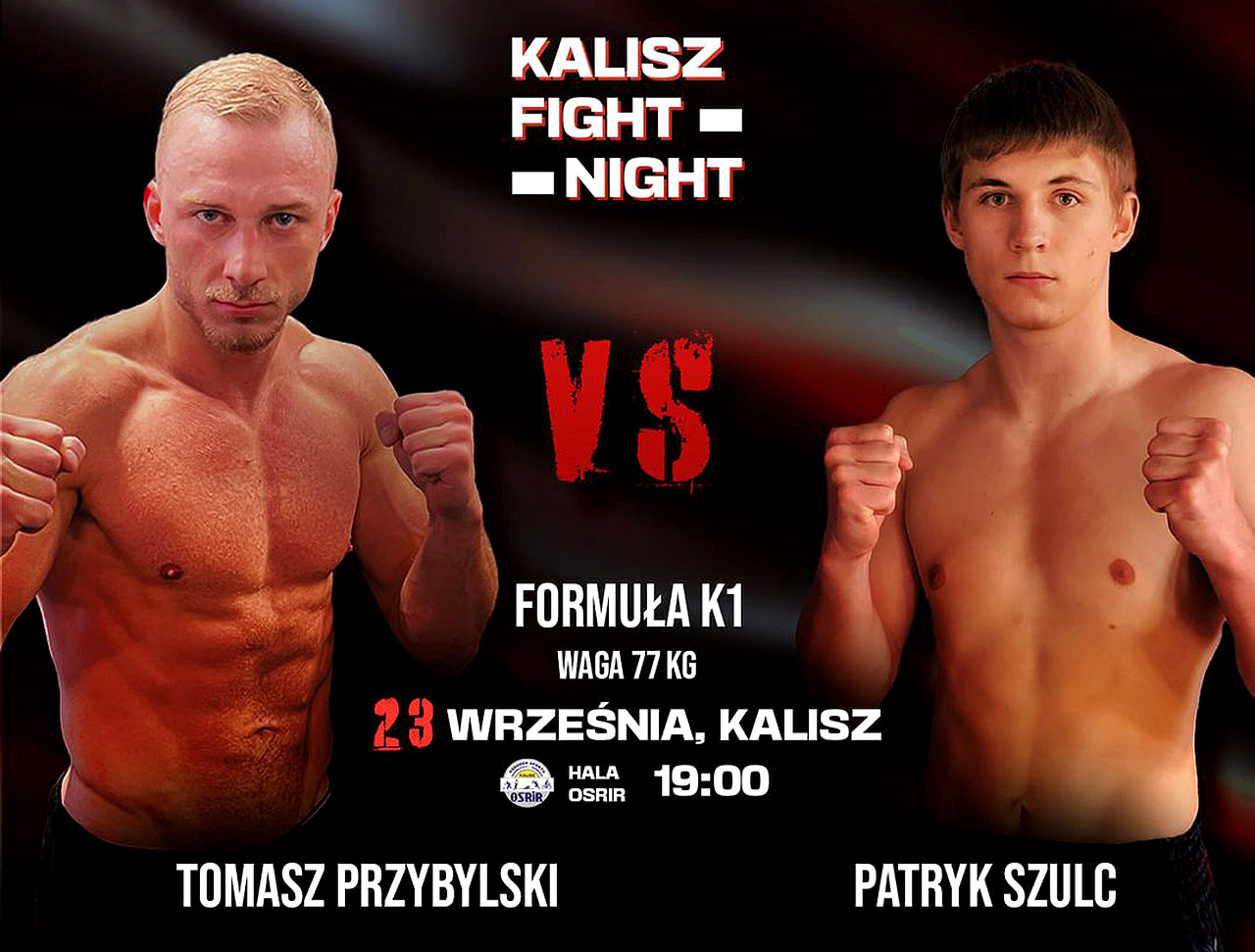 To będzie pierwsza taka walka w karierze Patryka. Zawodnik Striker Turek wystąpi na gali Kalisz Fight Night