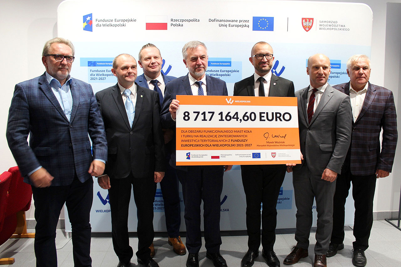 ZIT staje się faktem. Ponad osiem milionów euro na regionalne inwestycje  - fot.: UM Turek