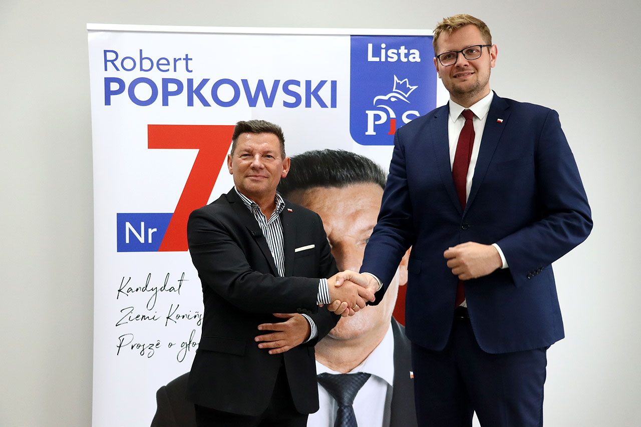 Konferencja Suwerennej Polski w przeddzień wyborów. Popkowski z poparciem wiceministra sprawiedliwości