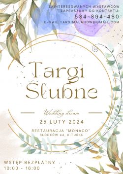 Targi Ślubne Turek - wedding dream - Monaco