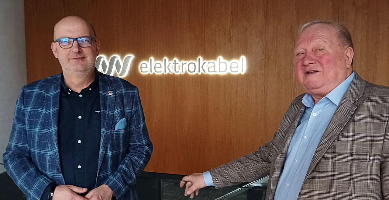 Będzie większa współpraca między firmą a powiatem. Starosta po rozmowach z prezesem Elektrokabla - fot.: Starostwo Powiatowe w Turku