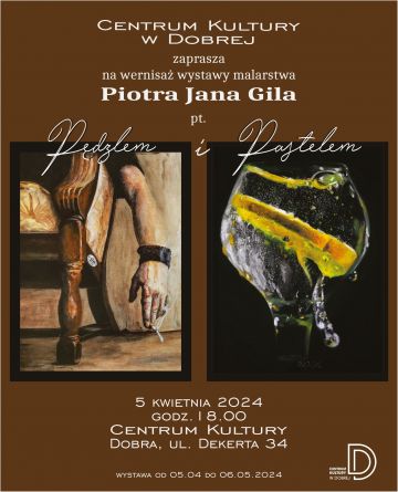 Wernisaż wystawy malarstwa Piotra Jana Gila
