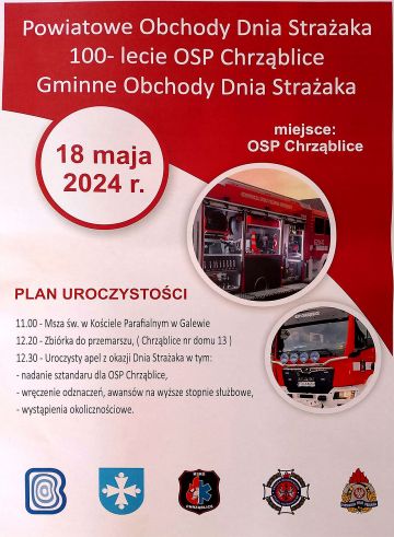 Powiatowy Dzień Strażaka oraz 100-lecie OSP...