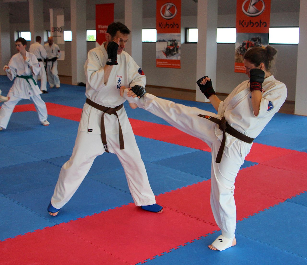 Turkowski Klub Oyama Karate na seminarium w Spring Camp DOJO Stara Wieś