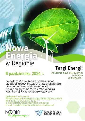 Targi Energii w Koninie - „Nowa Energia w...