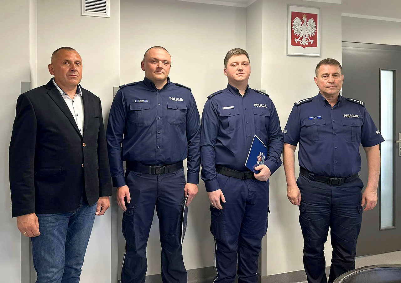 Policjanci z Turku wyróżnieni za wzorową i ofiarną służbę