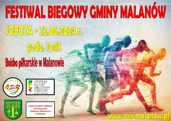 Festiwal Biegowy Gminy Malanów 2024