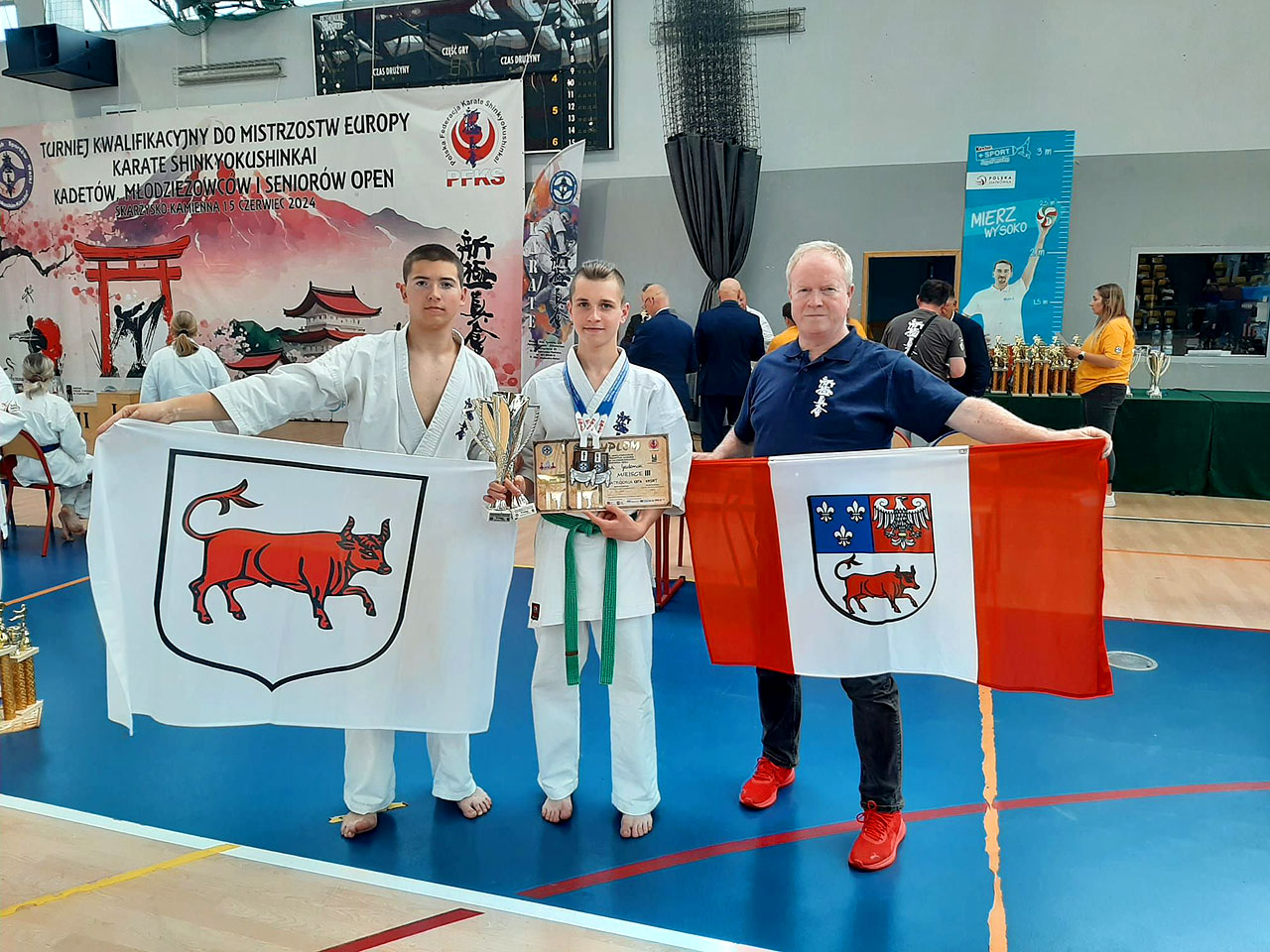 Turniej Kwalifikacyjny do Mistrzostw Europy Karate z udziałem zawodników KSiSW Turek
