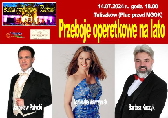 Przeboje operetkowe na lato w MGKO Tuliszków