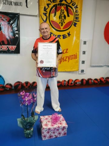Uroczystość 70. urodzin Sempai Bogdana Pastuszko w Klubie Sportów i Sztuk Walk