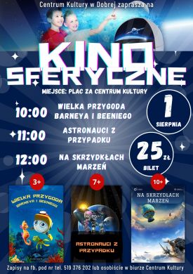  Kino Sferyczne w Centrum Kultury w Dobrej
