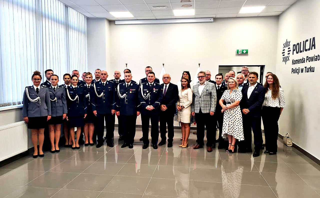 Insp. Andrzej Haraś oficjalnie nowym Komendantem Powiatowym Policji w Turku - Andrzej Haraś Komendantem Policji w Turku / fot. KPP Turek