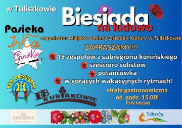 Spotkajmy się w tuliszkowskim parku! Biesiada na ludowo już w niedzielę