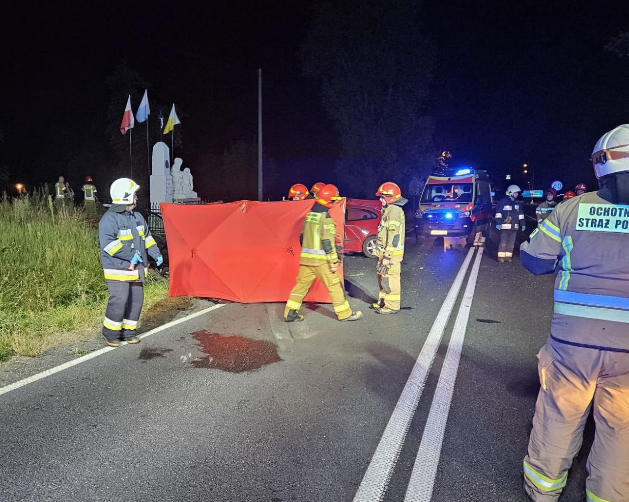 Tragiczny wypadek w Kiszewach. Dwie kobiety zginęły na miejscu po zderzeniu z łosiem na DK72