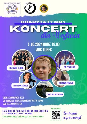 Charytatywny Koncert dla Wojtusia