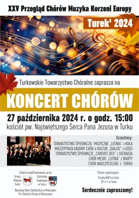 XXV Przegląd Chórów Muzyka Korzeni Europy