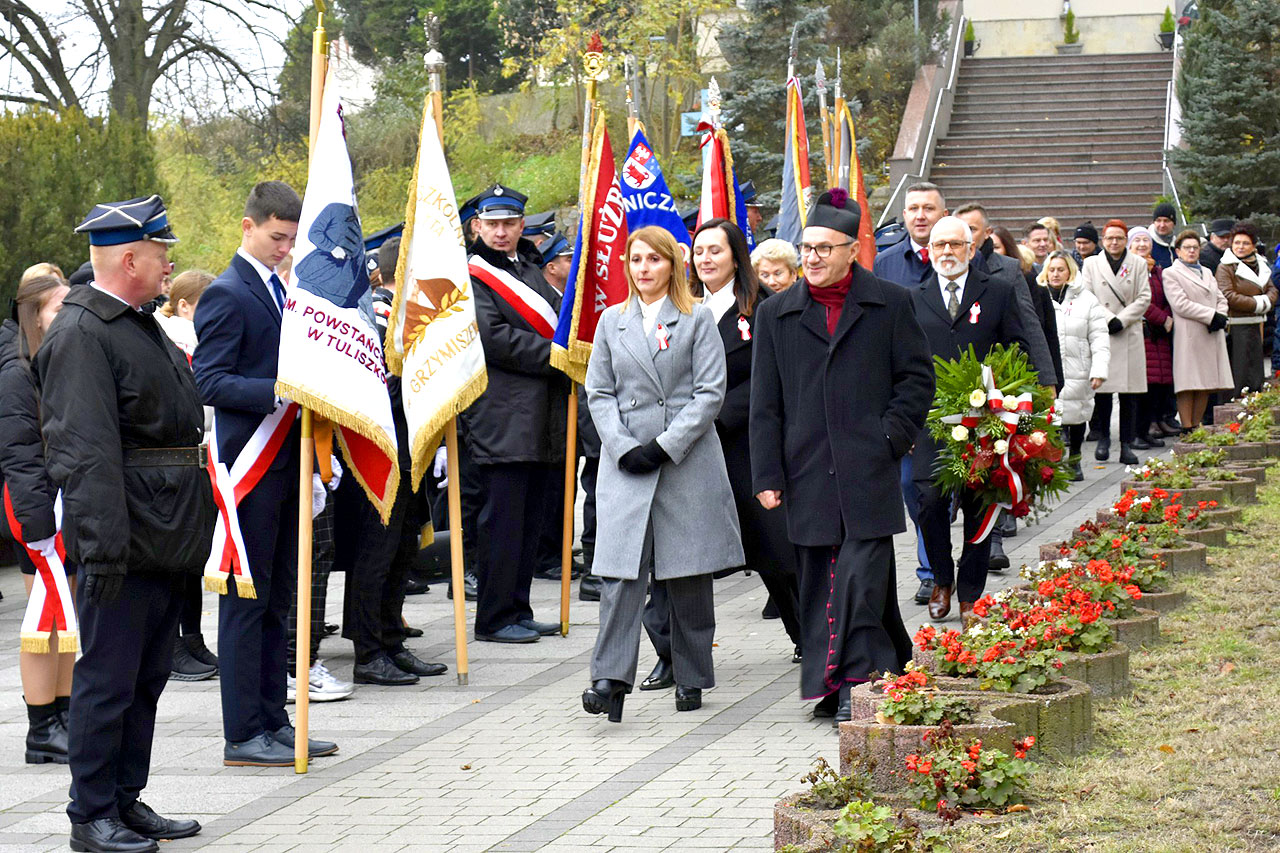 106. rocznica niepodległości w Tuliszkowie. Patriotyczne obchody w sercu miasta - 106. rocznica niepodległości w Tuliszkowie / fot. MGOK Tuliszków