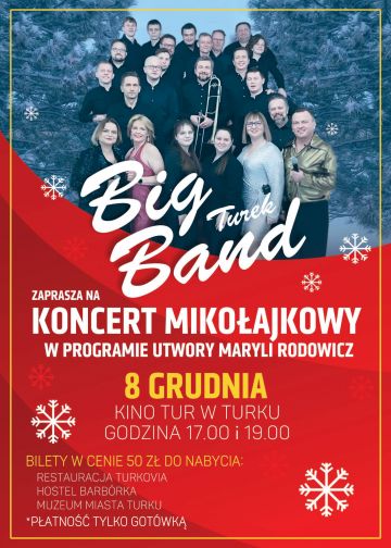 Big Band Turek Mikołajkowy Koncert