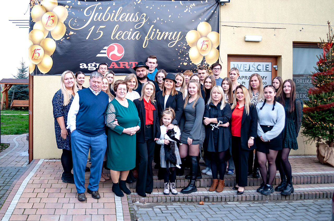 Drukarnia agmART - 15 lat minęło, rocznica powstania firmy