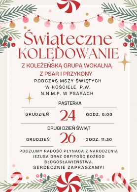 Koncert Kolęd w Psarach