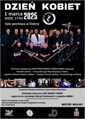 Dzień Kobiet z Big Band Turek w Dobrej