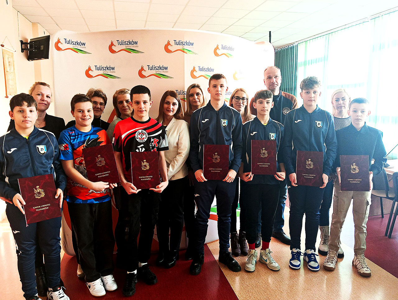 Młodzi sportowcy z gm. Tuliszków nagrodzeni stypendiami
