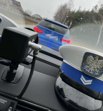 Droga to nie tor wyścigowy. Pirat drogowy w Albertowie pędził 163 km/h! - Pirat drogowy zatrzymany w Albertowie