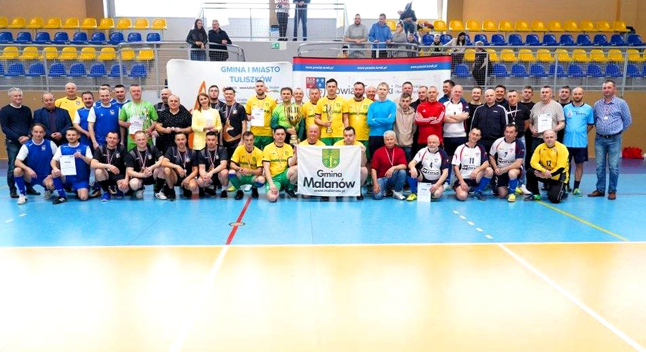 Mistrzostwa Samorządowców Powiatu Tureckiego. Gmina Malanów ponownie na podium - XXIV Mistrzostwa Halowe Samorządów Powiatu Tureckiego / fot Starostwo Powiatowe