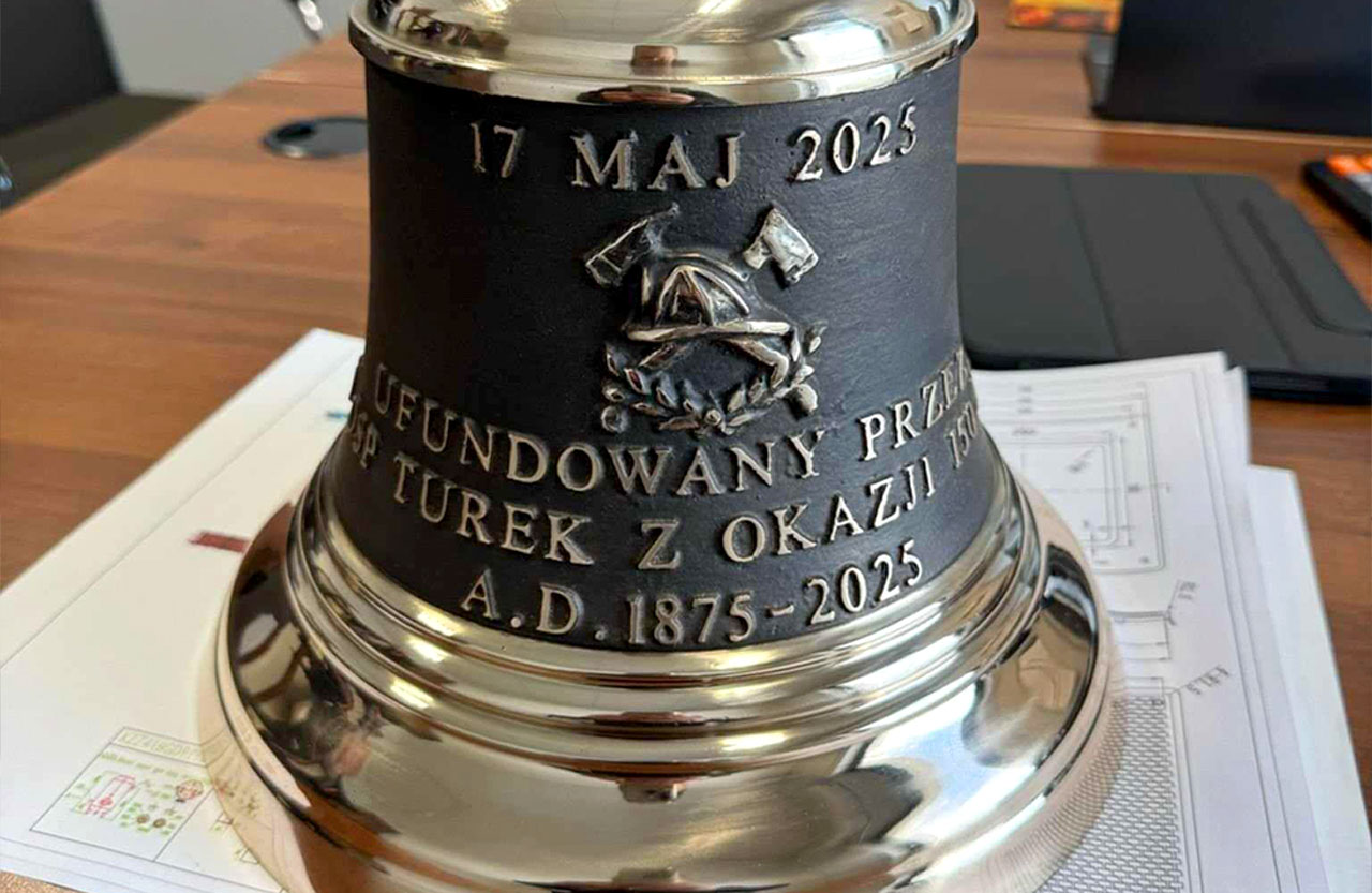 Strażacki dzwon gotowy. OSP Turek świętuje jubileusz 150-lecie istnienia