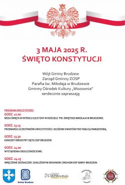 Święto Konstytucji 3 Maja w Brudzewie