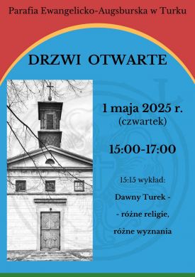 DRZWI OTWARTE w Parafii Ewangelicko-Augsburskiej w Turku