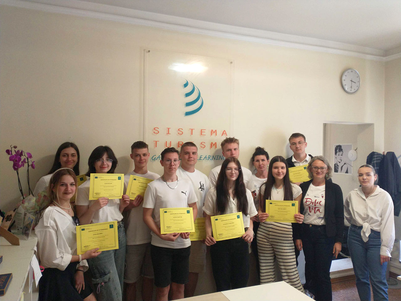 Erasmus+ otwiera drzwi do świata. Uczniowie ZST Turek zdobywali wiedzę we włoskim Rimini