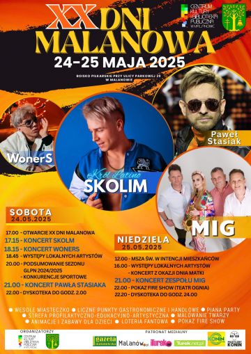Jubileuszowe święto Malanowa. Przed nami XX Dni Malanowa pełne atrakcji