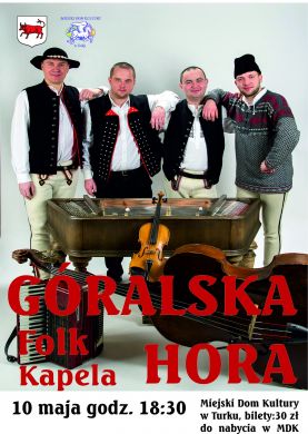 Kapela Góralska Hora w MDK Turek