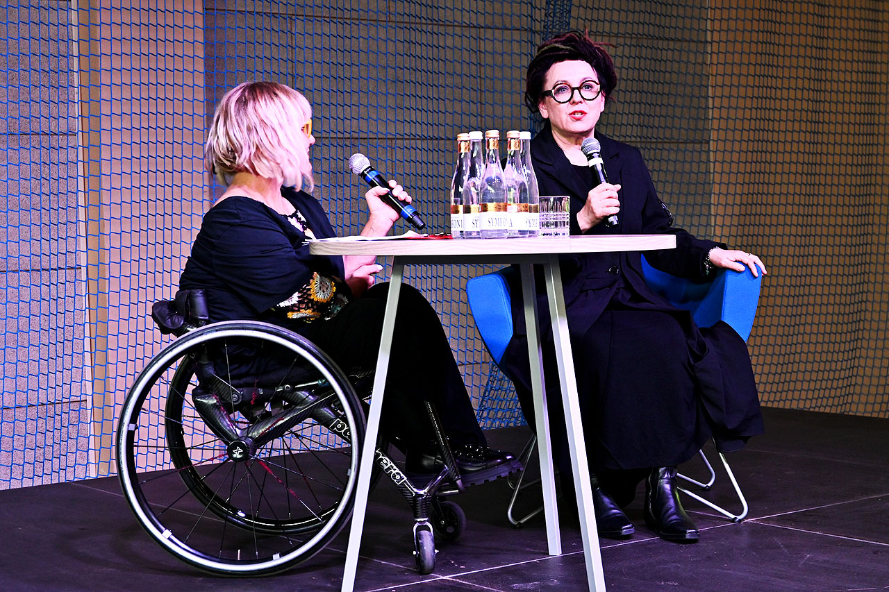 Olga Tokarczuk w Tuliszkowie. Wieczór z literaturą, który przejdzie do historii - Olga Tokarczuk w Tuliszkowie / fot. MGOK Tuliszków