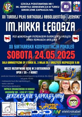 XII Turniej Piłki Siatkowej Absolwentów Jedynki im. Hirka Łęgosz