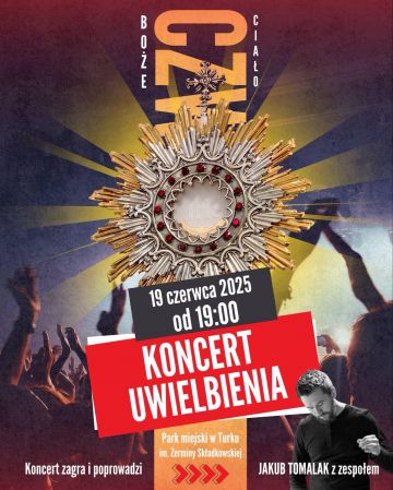 Muzyka, która unosi serca. Koncert Uwielbienia już 19 czerwca w Parku Miejskim