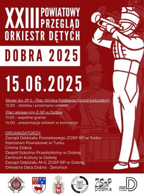 XXIII Powiatowy Przegląd Orkiestr Dętych – Dobra 2025