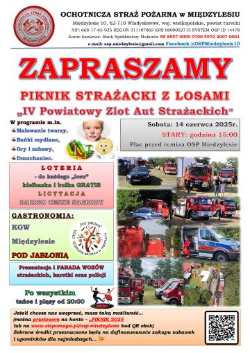 Piknik Strażacki i IV Powiatowy Zlot Aut...