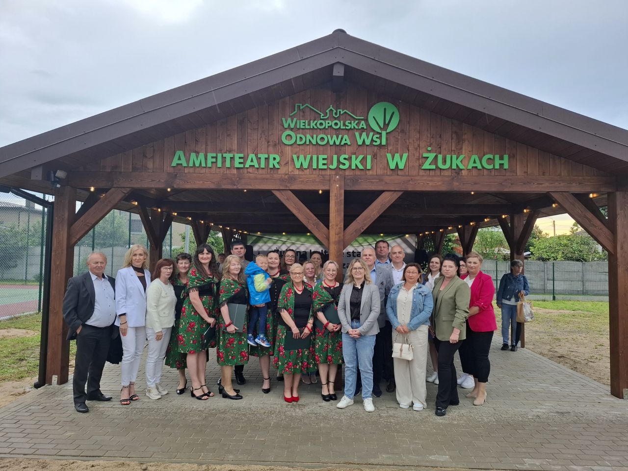 Otwarcie amfiteatru wiejskiego w Żukach - Otwarcie amfiteatru w Żukach