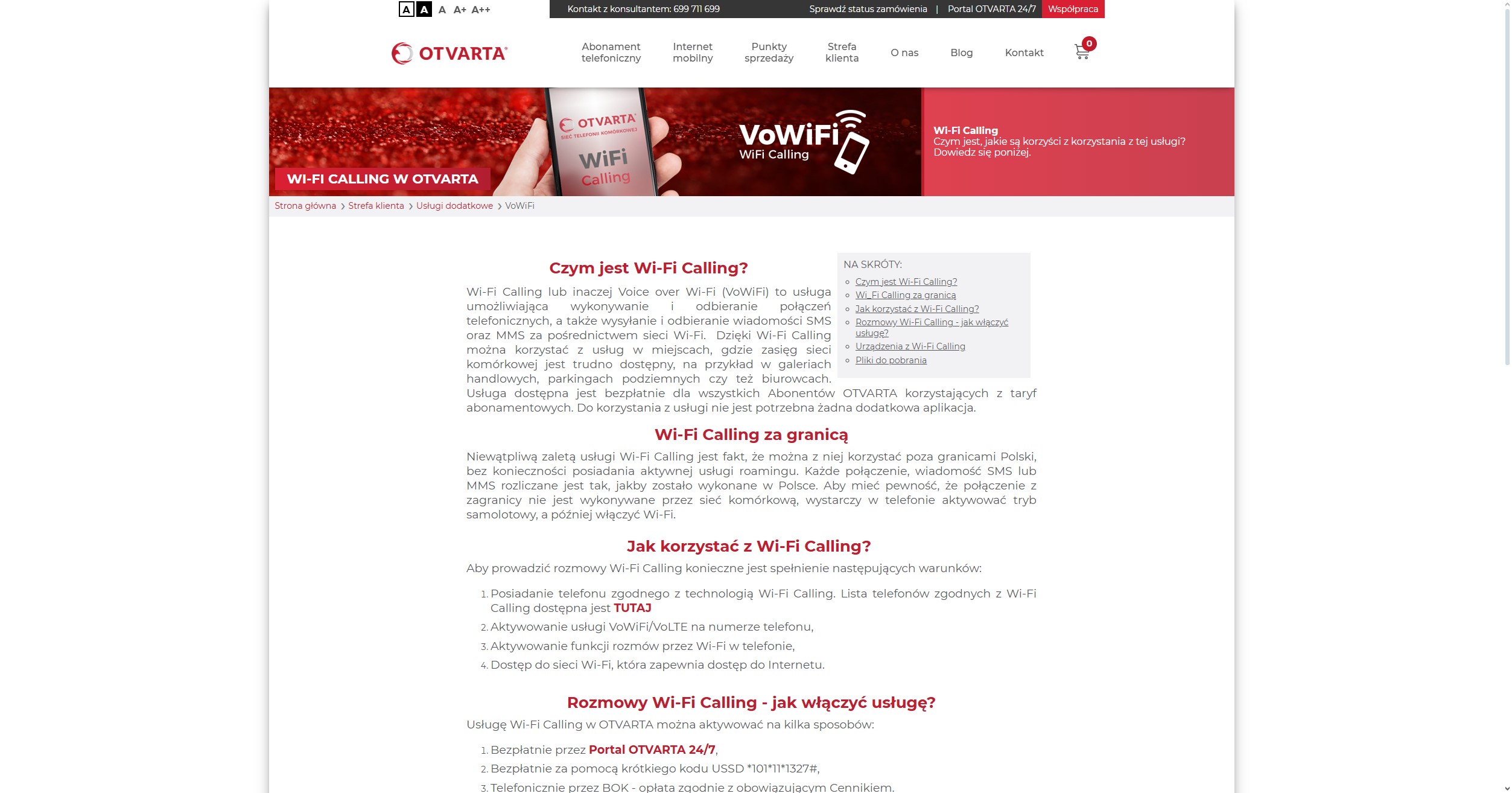 Wi-Fi Calling - co to jest i kiedy się przydaje? | OTVARTA