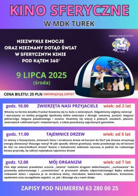 Kino Sferyczne w MDK Turek