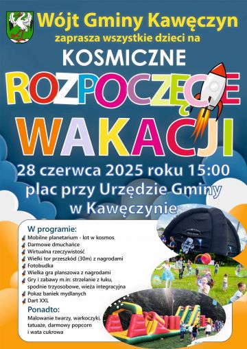 Kosmiczne Rozpoczęcie Wakacji w Kawęczynie