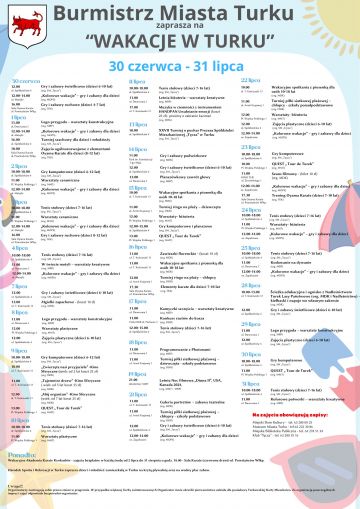 Wakacyjne lato w Turku. Pełen atrakcji lipiec dla dzieci i młodzieży