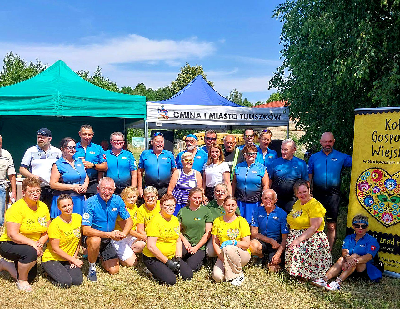 Pierwszy letni rajd rowerowy w gminie Tuliszków. Bezpieczeństwo i rekreacja na dwóch kółkach - Rajd rowerowy w gminie Tuliszków 2025 /fot. UMiG Tuliszków