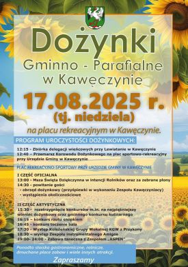 Dożynki Gminno-Parafialne w Kawęczynie