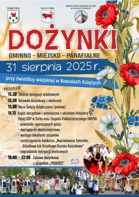 Dożynki Gminno-Miejsko-Parafialne w Kowalach Księżych